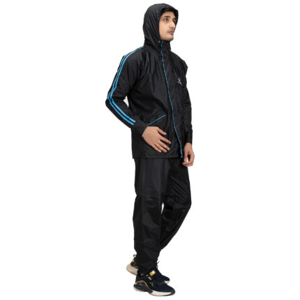 SR02 BLACK-SKY SKY RAINCOAT